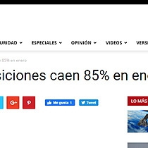 Fusiones y adquisiciones caen 85% en enero